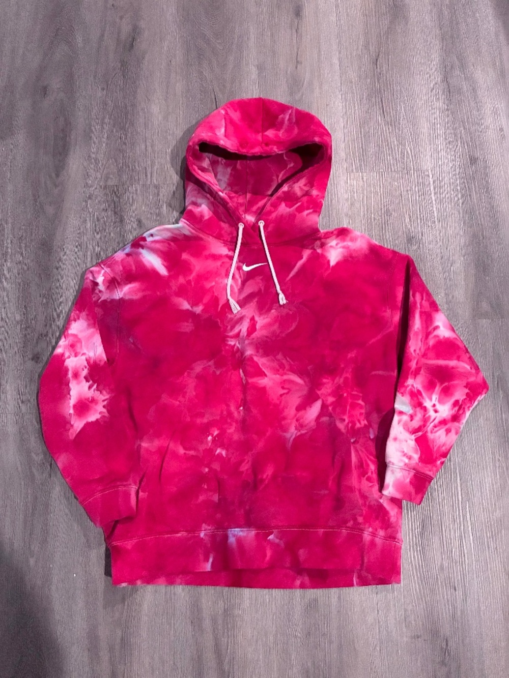 Nike REMXD CUSTOM - Club Fleece Hoodie - L